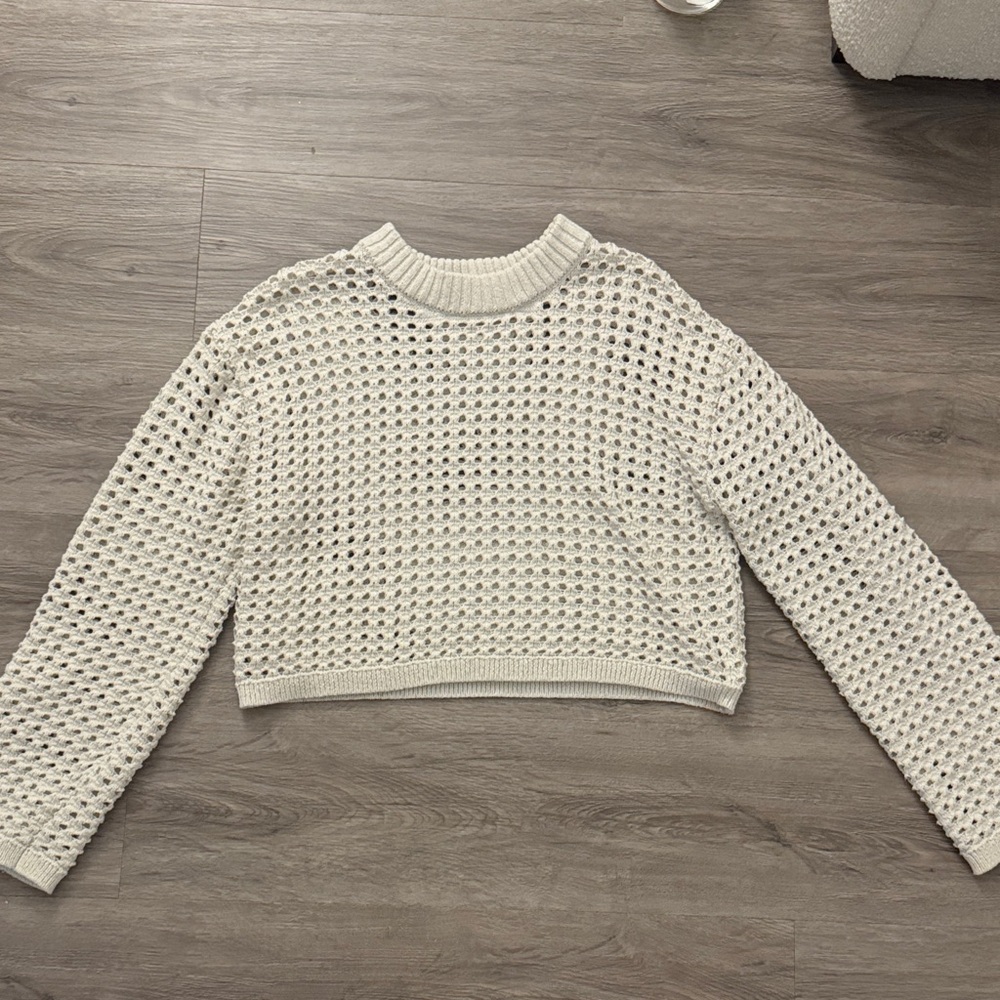 H&M Cream Knit Sweater